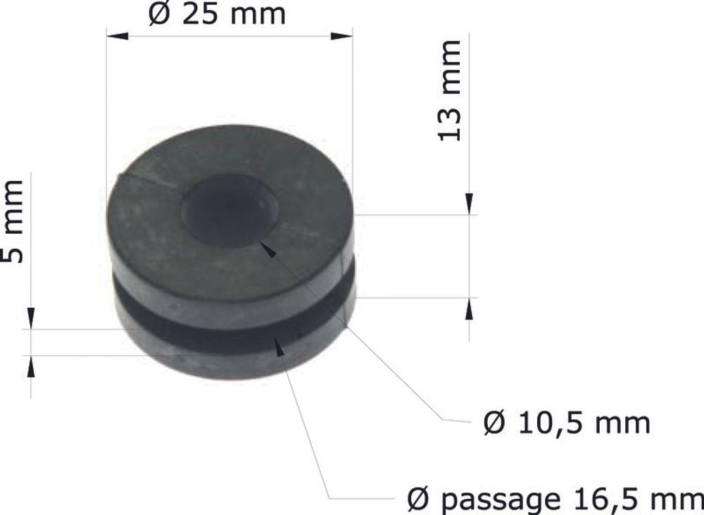 SP 1052780 Silent Bloc Tourmax Honda CR125/250R passend fuer HONDA ATC 350