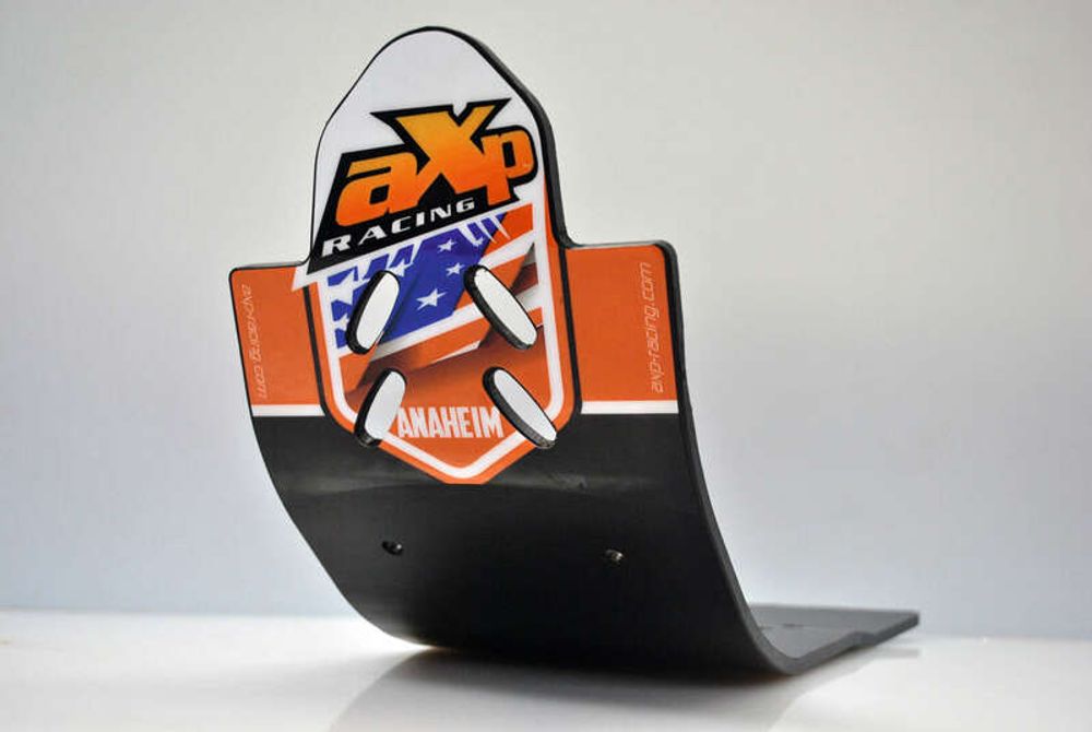 SP 1053070 AXP Anaheim MX Motorschutz - HDPE 6 mm KTM 250SX passend fuer KTM 250 SX Schwarz
