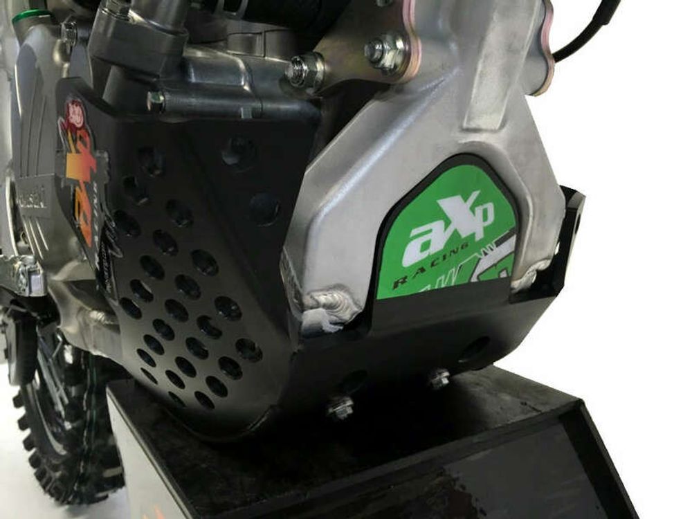 SP 1053109 AXP GP Unterfahrschutz - HDPE 6 mm Kawasaki KX250F passend fuer KAWASAKI KX 250 F Schwarz