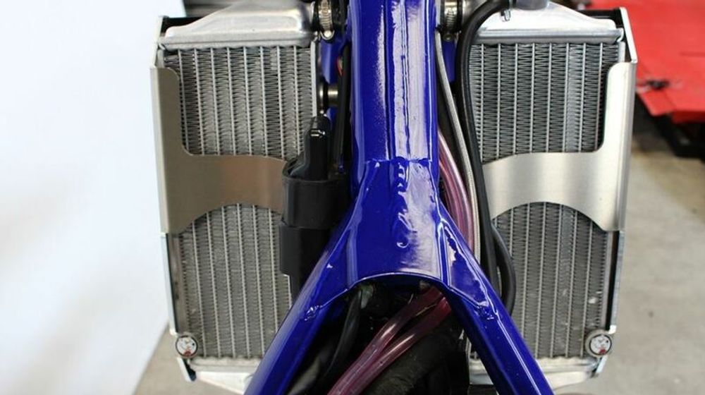 SP 1053140 AXP Kühlerschutz aus Aluminium - Sherco SE-R125 passend fuer SHERCO 125 SE-R Schwarz