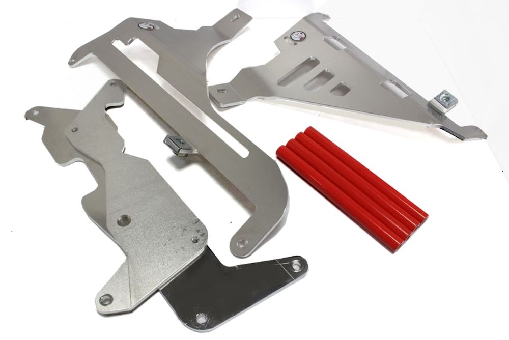 SP 1053148 AXP Kühlerschutz aus Aluminium - Honda CRF450L passend fuer HONDA CRF 450 X