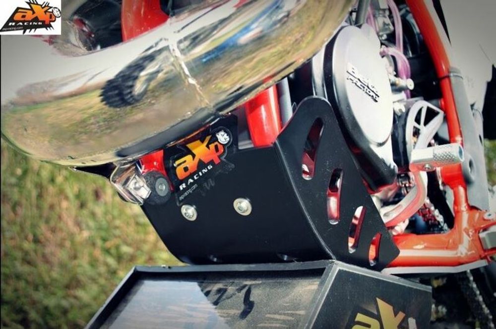 SP 1053178 AXP Enduro Unterfahrschutz - HDPE 6 mm Beta RR250/300 passend fuer BETA RR 300 2T ENDURO Schwarz