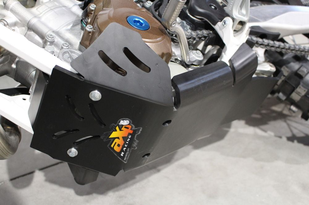 SP 1053203 AXP Enduro Xtrem Unterfahrschutz - HDPE 8 mm Husqvarna FE250/350 passend fuer HUSQVARNA FE 350 Schwarz