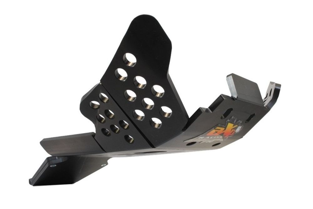 SP 1053233 AXP Enduro Xtrem Unterfahrschutz - HDPE 8 mm TM EN/MX 250/300 passend fuer TM RACING MX 300 F Schwarz