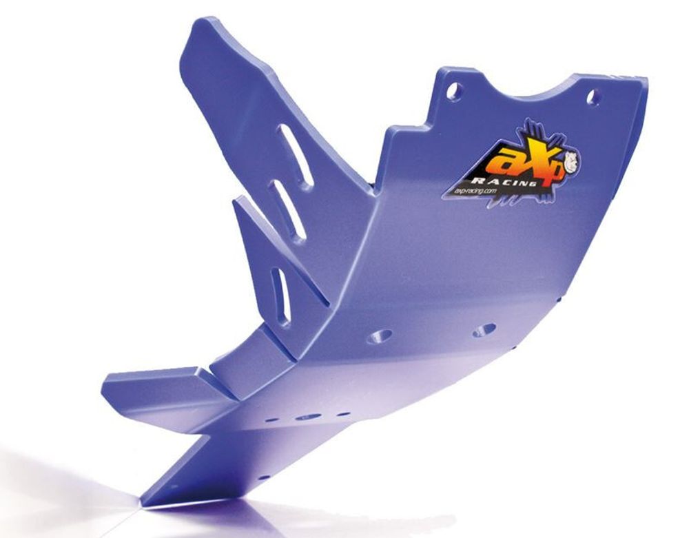 SP 1053243 AXP Enduro Xtrem Unterfahrschutz - HDPE 8 mm Sherco SE-R125 passend fuer SHERCO 125 SC Blau