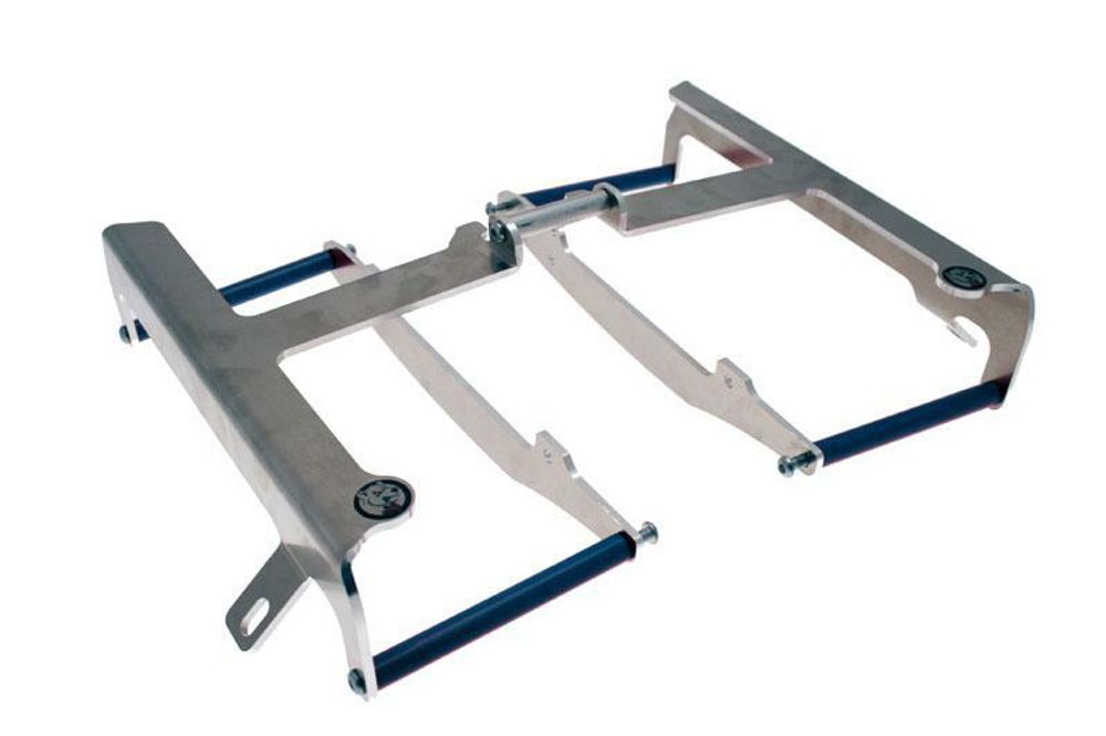 SP 1053373 AXP Kühlerschutz aus Aluminium - Yamaha passend fuer YAMAHA YZ 125 Blau