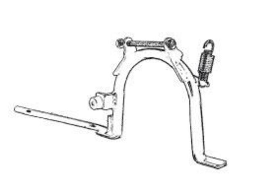 SP 1053463 BUZZETTI Mittelständer - Vespa passend fuer VESPA VESPA ET4 Schwarz