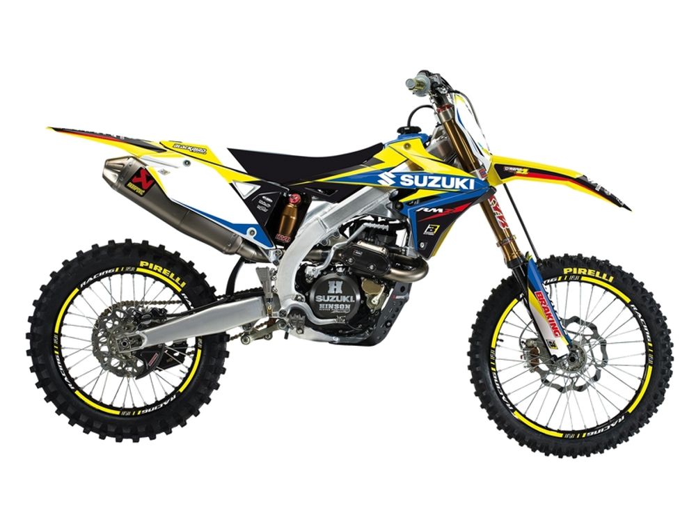 SP 1053966 BLACKBIRD Dream Graphic 4 Komplett-Kit Yamaha YZ450F passend fuer SUZUKI RM-Z 250