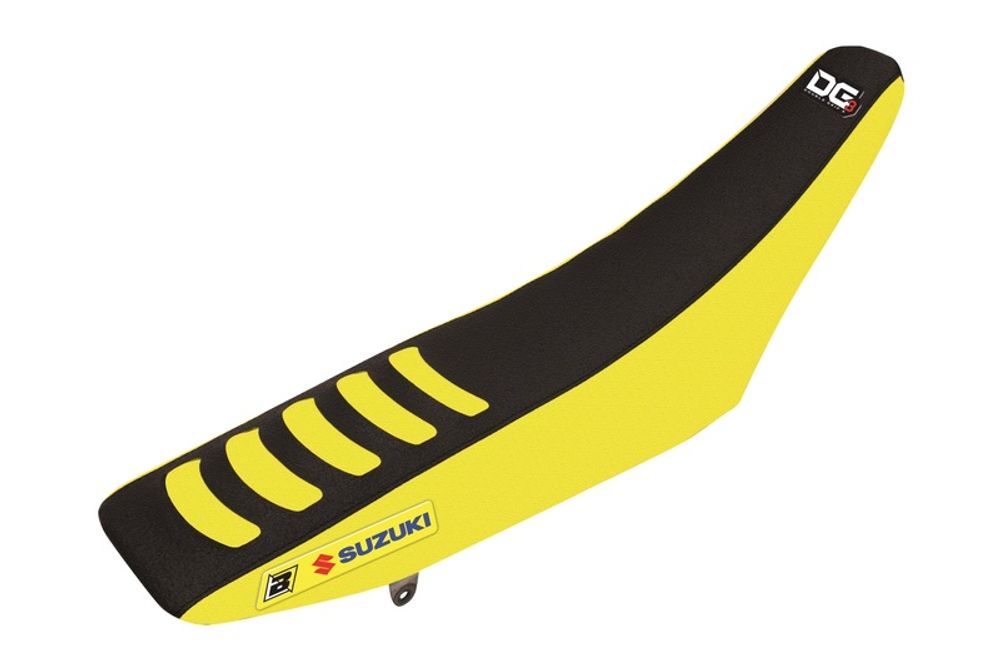 SP 1054298 BLACKBIRD Double Grip 3 Sitzbankbezug gelb/schwarz Suzuki RM-Z450 passend fuer SUZUKI RM-Z 250