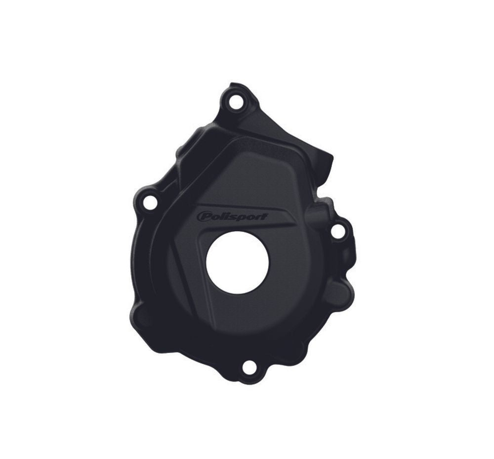 SP 1057555 POLISPORT Zündungsgehäusedeckel-Schutz schwarz KTM/Husqvarna passend fuer HUSQVARNA FC 250 Schwarz &