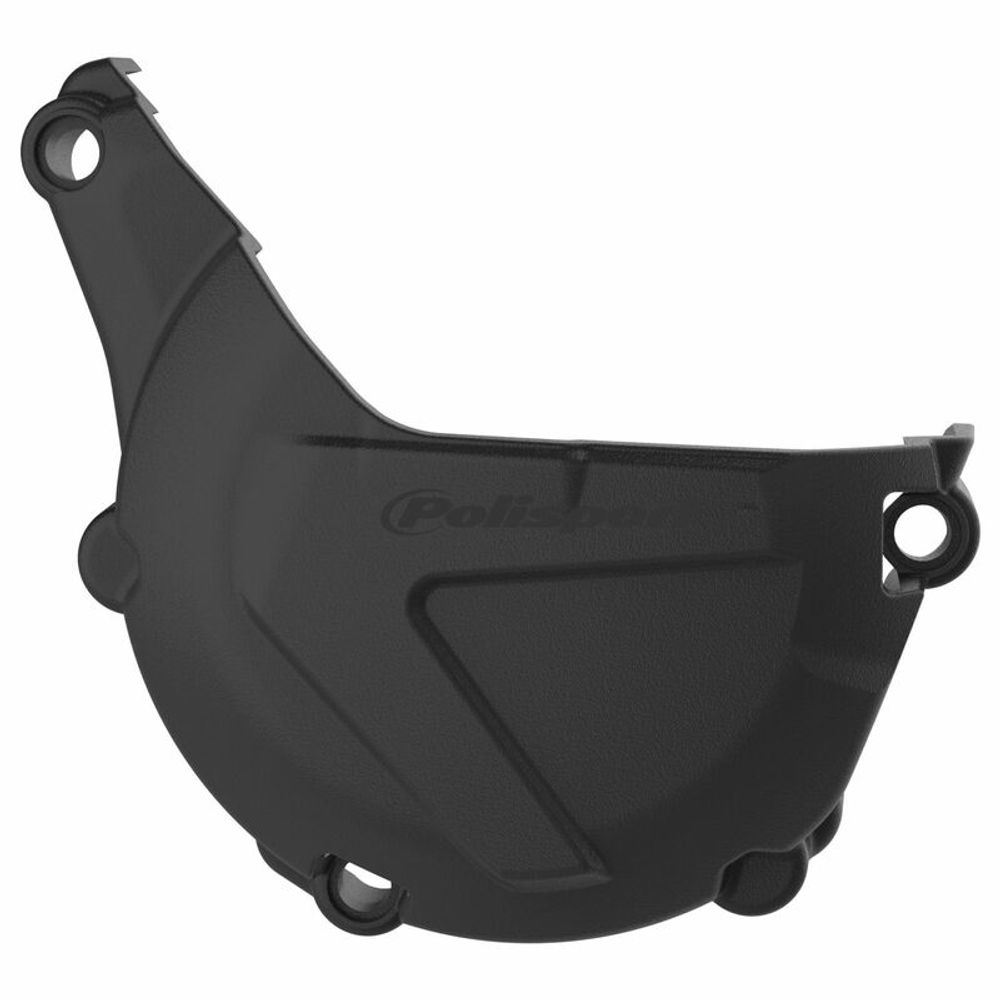 SP 1057600 POLISPORT Kupplungsgehäusedeckel-Schutz schwarz KTM/Husqvarna passend fuer KTM 500 EXC Schwarz &