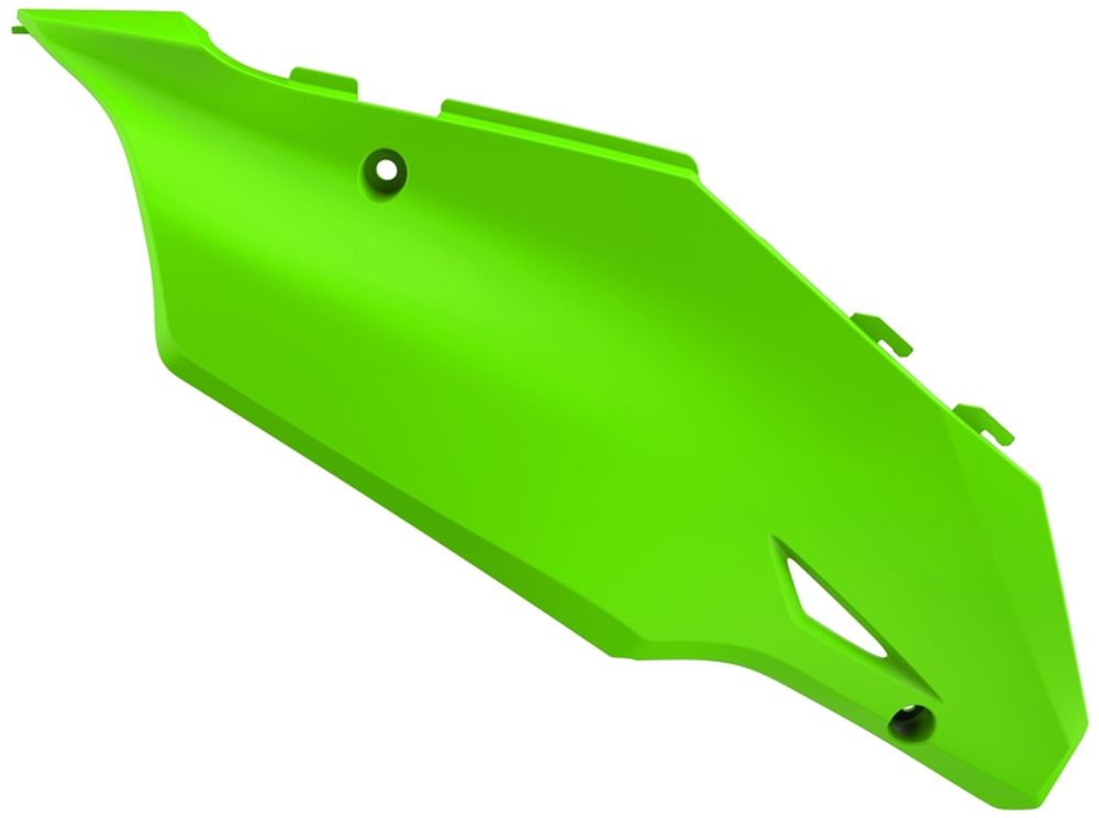 SP 1057691 POLISPORT Seitenverkleidungen Restyle Lime Grün passend fuer KAWASAKI KX 250 Grün