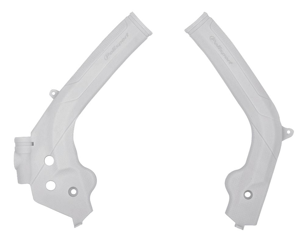 SP 1057732 POLISPORT Rahmenschutz weiß KTM/Husqvarna passend fuer KTM 250 EXC Weiss