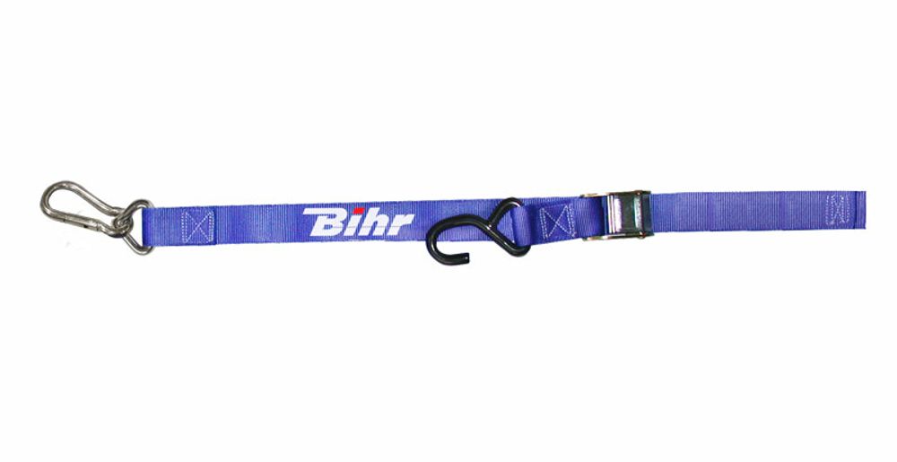 SP 1060274 BIHR Spanngurt mit Karabinerhaken blau passend fuer Blau