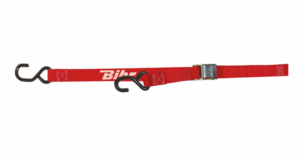 SP 1060283 BIHR Spanngurt mit Klemmschloss rot passend fuer BETA RR 250 2T Rot