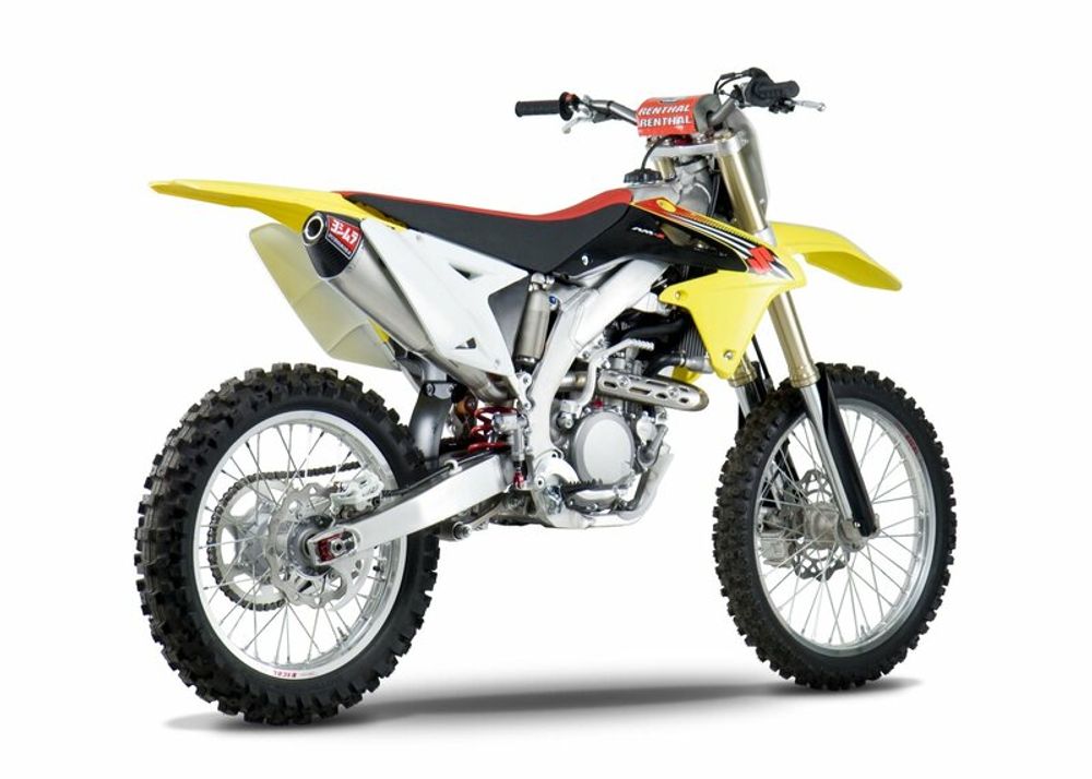 SP 1060643 Ersatz-Schalldämpfer Yoshimura USA RS4 Edelstahl/Alu Carbon-Endkappe Suzuki RM-Z450 passend fuer SUZUKI RM-Z 450