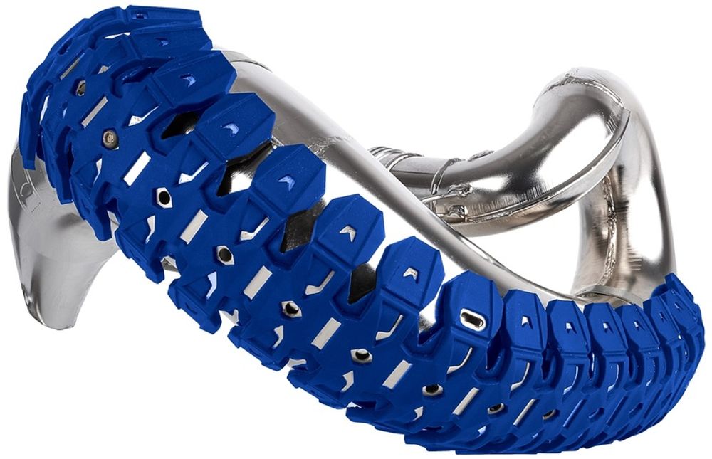 SP 1061375 POLISPORT Armadillo Auspuff-Protektor blau passend fuer KAWASAKI KX 65 Blau