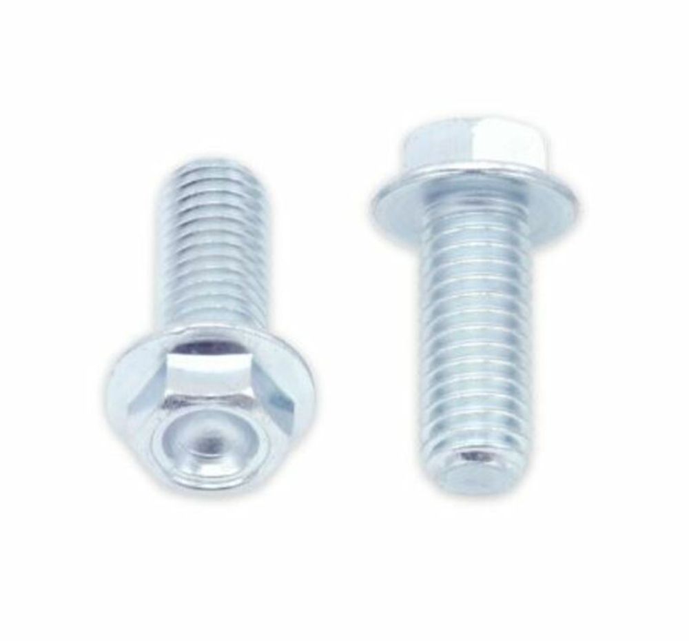 SP 1061406 BOLT Sechskantkopf-Flanschschrauben M8x1,25x20mm Schlüsselweite 10mm 10Stück passend fuer BMW R 1200 GS Silber