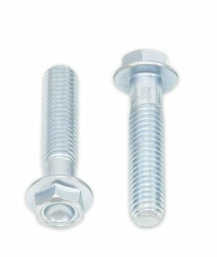 SP 1061409 BOLT Sechskantkopf-Flanschschrauben M8x1,25x35mm Schlüsselweite 10mm 10Stück passend fuer SUZUKI GSX-S 1000 Silber