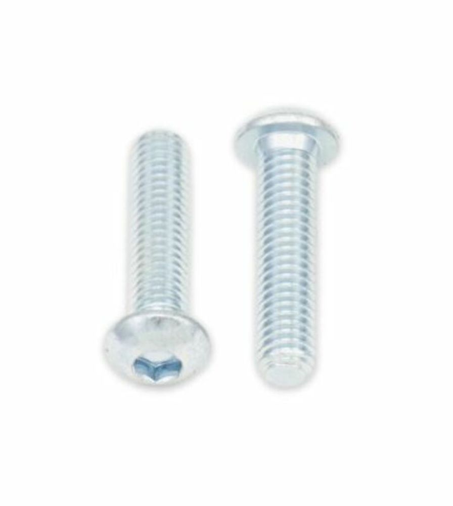 SP 1061415 BOLT Halbrundkopf-Linsenkopfschraube M6x1x25mm 10Stück passend fuer SUZUKI GSX-R 1000 Silber