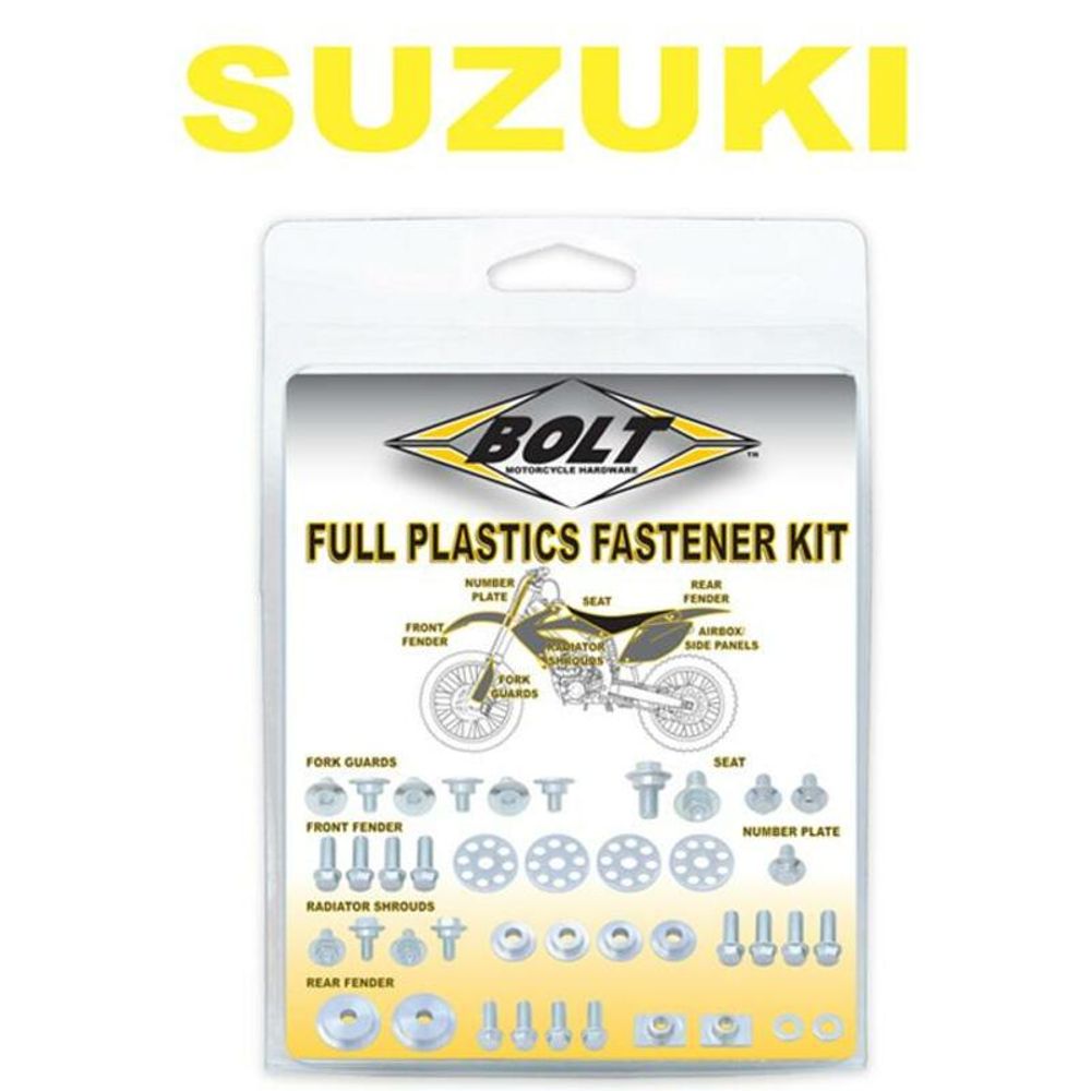 SP 1061509 BOLT Schraubensatz für Kunststoffteile Suzuki RM-Z450 passend fuer SUZUKI RM-Z 250