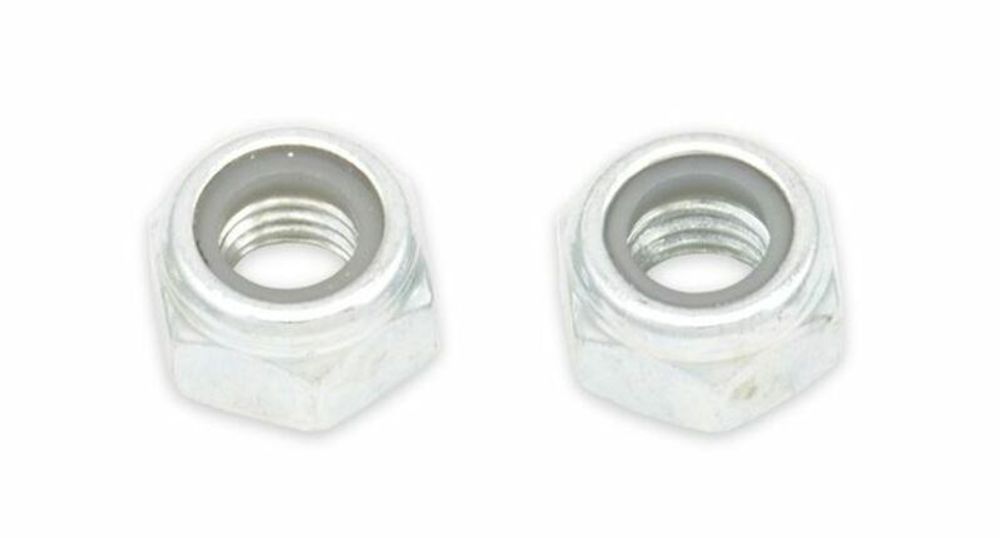 SP 1061531 BOLT Nylstop-Muttern Stahl M8 Schlüsselweite 13mm 10Stück passend fuer Silber