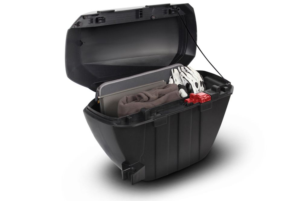 SP 1062194 SHAD SH23 Seitenkoffer schwarz 5kg 23L passend fuer HONDA NC 750 INTEGRA Schwarz