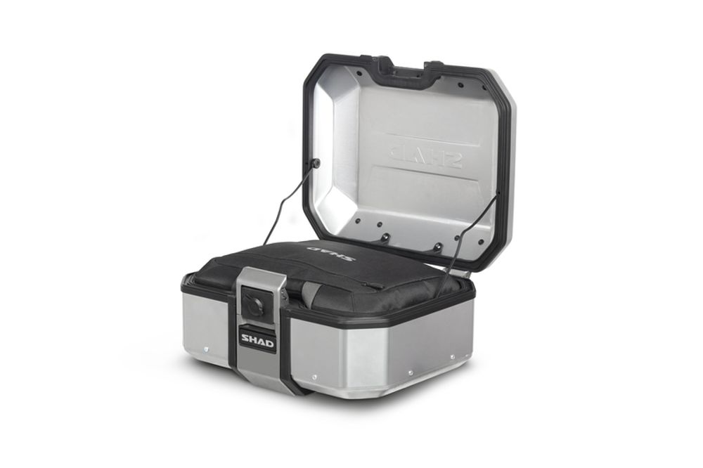 SP 1062239 SHAD TR37 Terra Topcase 10kg 37L passend fuer HONDA FORZA 750 Aluminum