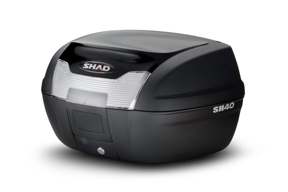 SP 1062301 SHAD SH40 Abdeckung schwarz Metall passend fuer Schwarz