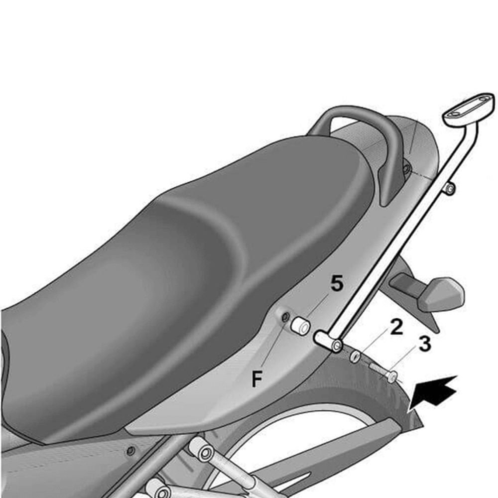 SP 1062539 SHAD Top Master Montagesatz - Suzuki passend fuer SUZUKI GSF 600 BANDIT