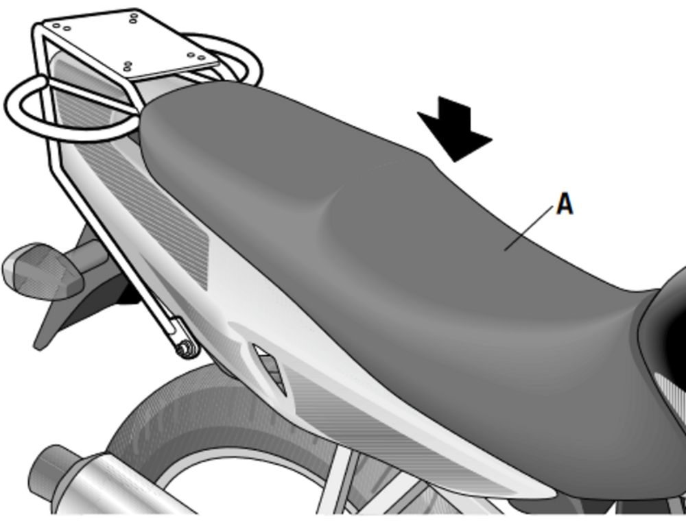SP 1062559 SHAD Top Master Montagesatz - Suzuki passend fuer SUZUKI GS 500