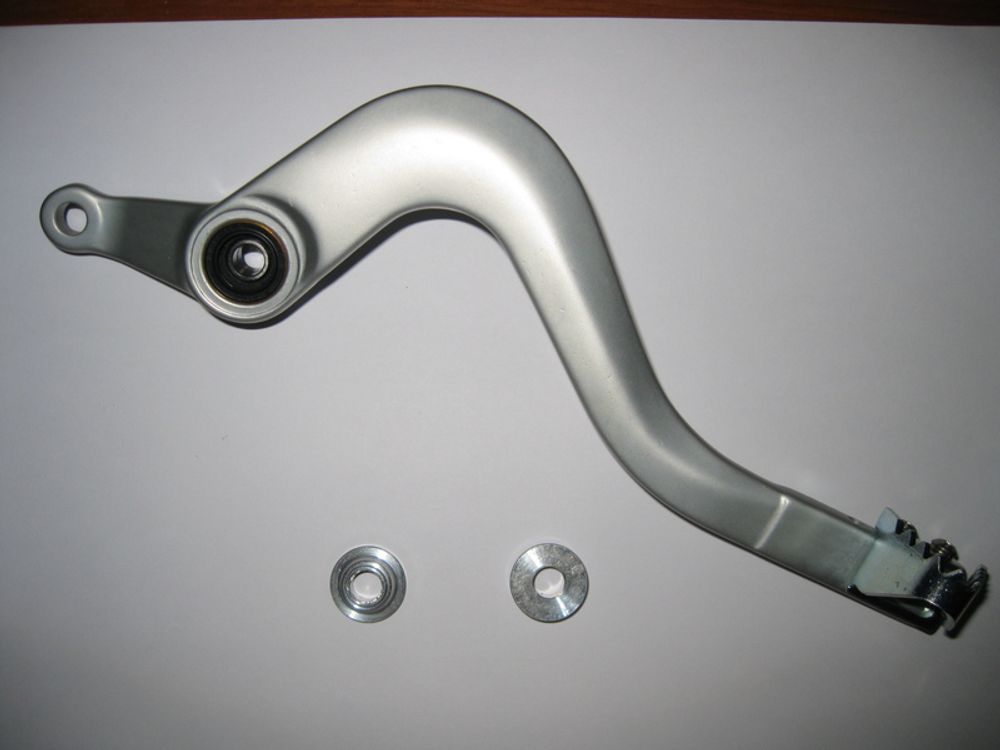 SP 1064096 Bremspedal Typ BIHR Serienkomponente Aluminium Gas Gas passend fuer GAS GAS EC 300 Grau