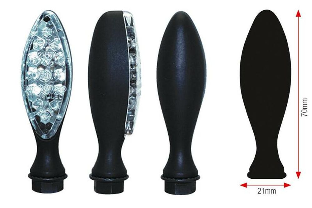 SP 1064257 LED Blinker ELIPSE passend fuer Schwarz