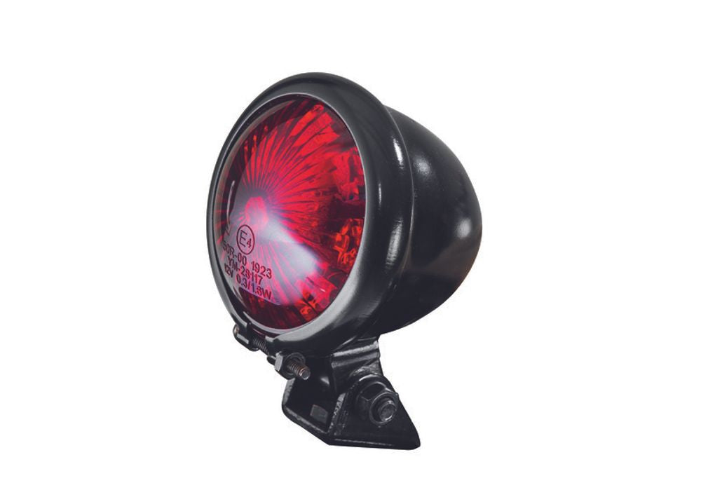 SP 1066342 Homologierte LED-Rückleuchte rot Bihr EGG schwarz passend fuer Schwarz