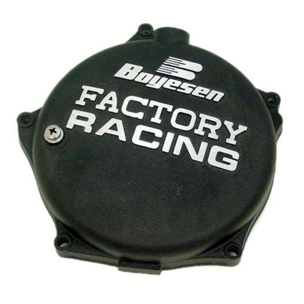 SP 1073650 BOYESEN Factory Racing Kupplungsdeckel schwarz Kawasaki KX250F passend fuer KAWASAKI KX 250 F Schwarz
