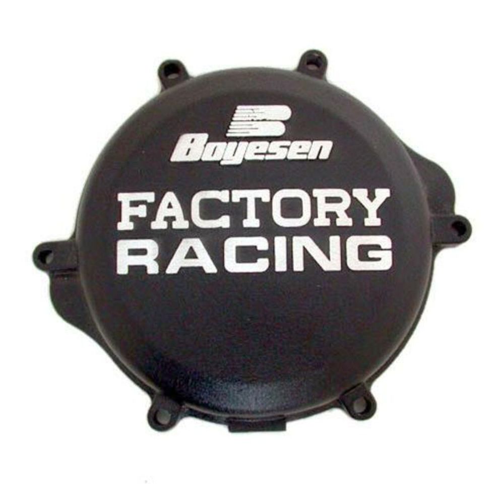 SP 1073654 BOYESEN Factory Racing Kupplungsdeckel schwarz Suzuki RM-Z125 passend fuer SUZUKI RM 125 Schwarz