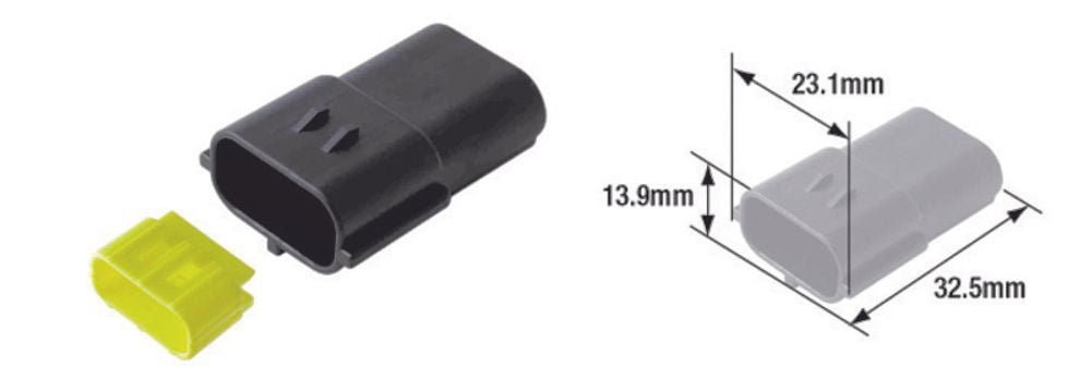 SP 1078199 TOURMAX Steckverbinder männlich wasserdicht Typ 070 (FRA) passend fuer
