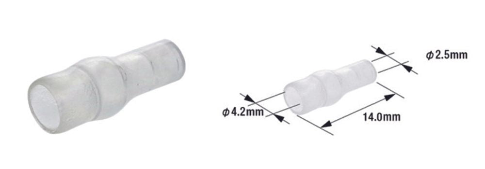 SP 1078232 TOURMAX Isolierhülse für Quetschverbinder männlich ETP-01 passend fuer