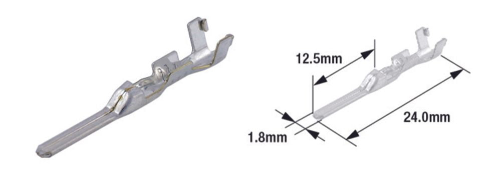SP 1078246 TOURMAX Quetschverbinder männlich Typ 070 (FRY) passend fuer