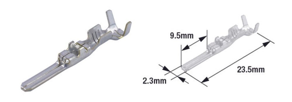 SP 1078247 TOURMAX Quetschverbinder männlich Typ 090 passend fuer
