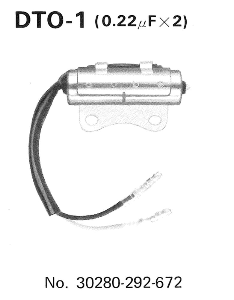SP 1079798 KONDENSATOR FÜR HONDA CB450, CL450 65-74, GL1000 GOLDWING 75-79 passend fuer