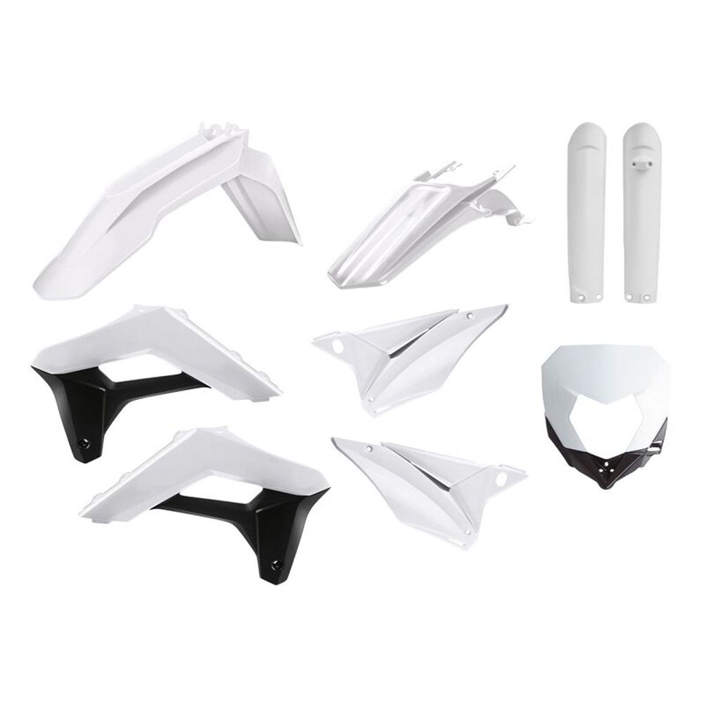 SP 1086138002 POLISPORT Plastik-Kit Weiß passend fuer SHERCO 300 SEF-R Weiss