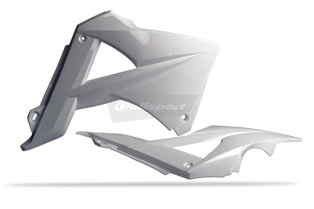 SP 1086278002 POLISPORT Kühlerspoiler seitlich EC/EC-E 10-11 Weiß passend fuer GAS GAS EC 300 Weiss