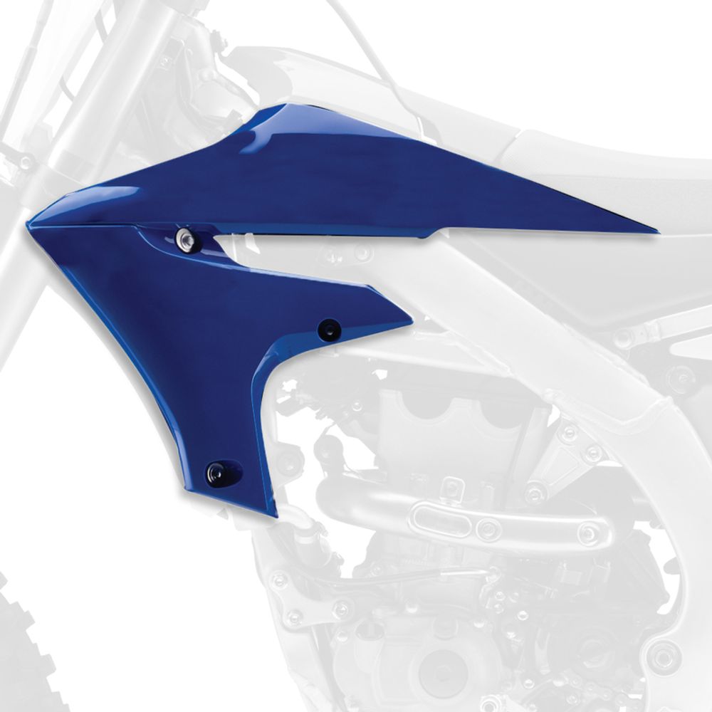 SP 1086285004 POLISPORT Kühlerspoiler seitlich Blau Yamaha YZ450F passend fuer YAMAHA YZ 450 F Blau