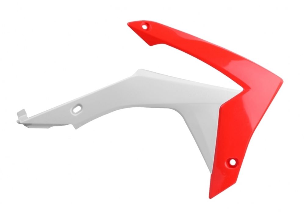 SP 1086296001 POLISPORT Kühlerspoiler seitlich CRF450R 13- Rot/Weiß passend fuer HONDA CRF 250 R OEM