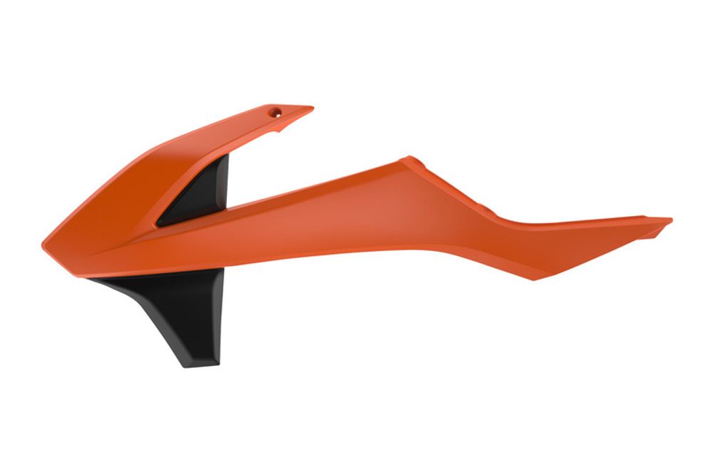 SP 1086302001 POLISPORT Kühlerspoiler seitlich Originalfarbe 16 Orange/Schwarz KTM passend fuer KTM 300 EXC OEM