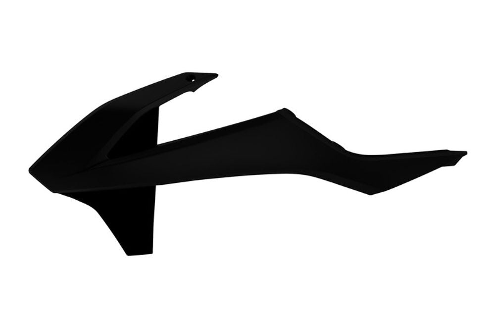 SP 1086302002 POLISPORT Kühlerspoiler seitlich Schwarz KTM passend fuer KTM 300 EXC Schwarz