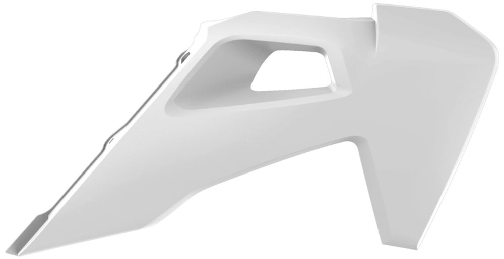 SP 1086327004 POLISPORT Kühlerspoiler seitlich Weiß Husqvarna passend fuer HUSQVARNA FC 250 Weiss