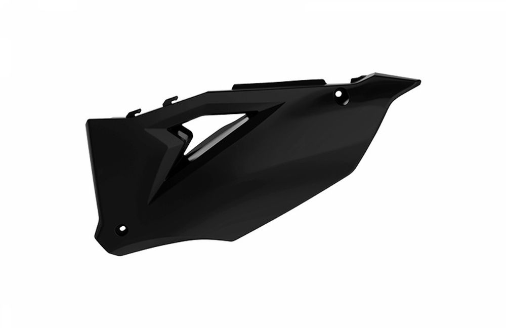 SP 1086332003 POLISPORT Seitenverkleidungen passend fuer KAWASAKI KX 450 Schwarz