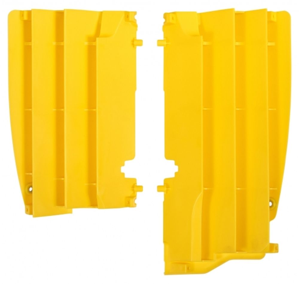 SP 1086393002 Kühlerabdeckung Polisport gelb Suzuki RM-Z450 passend fuer SUZUKI RM-Z 450 Gelb